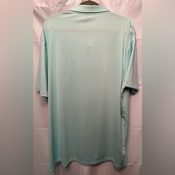 Peter Millar Summer Comfort Hazeltine Golf Polo Shirt Men’s XL Mint Green - Picture 7 of 9